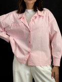 شومیز لینن آستین بلند کد (0023)