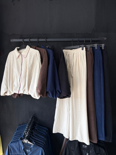 ست بامبر آستردار و شلوار 0119
